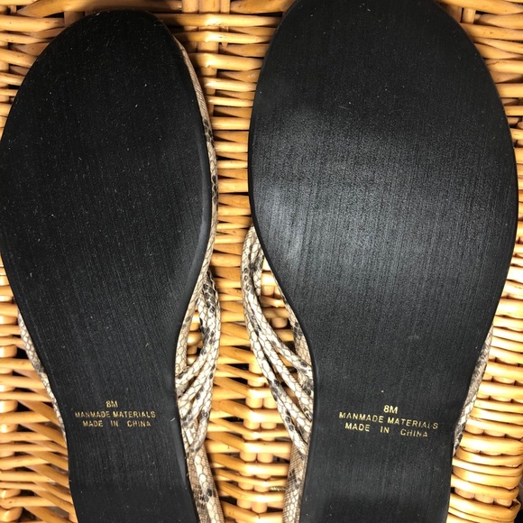 size 8 M CHICOS Ladies Embellished Sandals Cute! - Picture 7 of 8